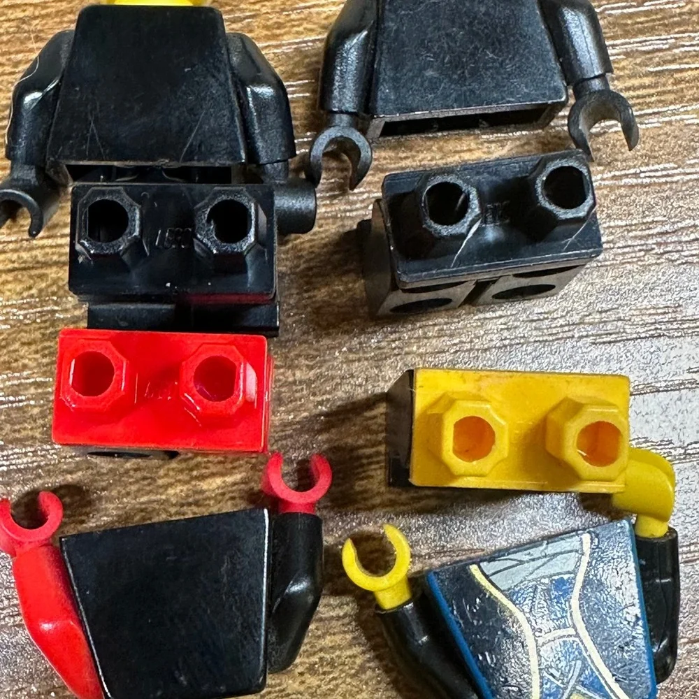 Lego Minifigures Lot Fright Knights Castle Ninja Basil Bat Lord Willa Witch 8pc